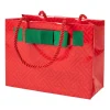 Fretwork Small Gift Bag in Red - 1 Each
