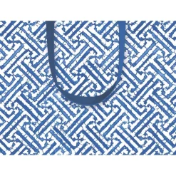 Fretwork Small Gift Bag in Blue - 1 Each