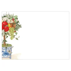 Fruit Topiary Correspondence Cards - 12 Per Package