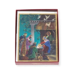 Gifts of the Three Kings Classic Boxed Christmas Cards - includes 15 cards & envelopes
