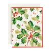 Gilded Holly Classic Boxed Christmas Cards - includes 15 cards & envelopes
