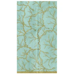 Gilded Majolica Saltwater Guest Towels - includes 15 Guest Towels