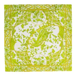 Gilded Porcelain Chartreuse Cocktail Napkins - 20 Per Package
