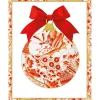 Gilded Porcelain Ornament Petite Boxed Christmas Cards - includes 15 cards & envelopes