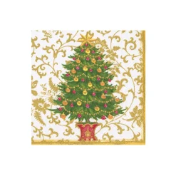 Gilded Tree Boxed Cocktail Napkins - 40 Per Box