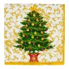 Gilded Tree Cocktail Napkins - 20 Per Package