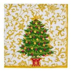 Gilded Tree Dinner Napkins - 20 Per Package
