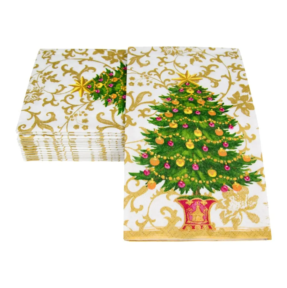 Gilded Tree Guest Towel Napkins - 15 Per Package