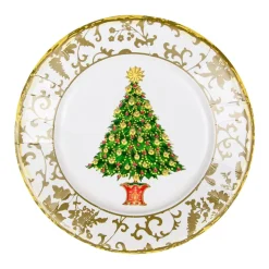 Gilded Tree Paper Salad & Dessert Plates - 8 Per Package
