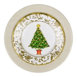 Gilded Tree Paper Salad & Dessert Plates - 8 Per Package