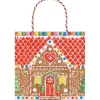 Gingerbread House Gift Bags - includes 1 Gift Bags