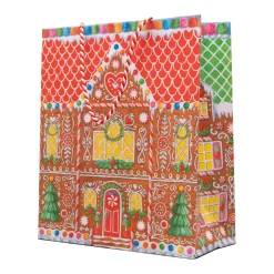 Gingerbread House Large Gift Bag 10