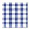 Gingham Paper Luncheon Napkins in Blue - 20 Per Package