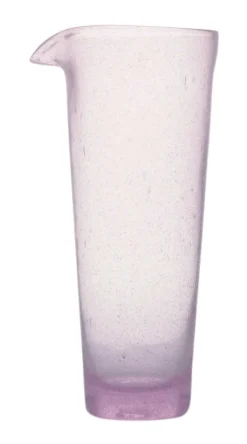 Glass Jug in Mauve
