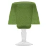Glass Lamp in Olive Green