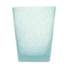 Glass Tumbler in Light Blue - Set of 4