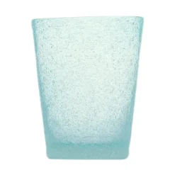 Glass Tumbler in Light Blue - Set of 4