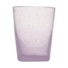 Glass Tumbler in Mauve - Set of 4