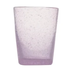 Glass Tumbler in Mauve - Set of 4