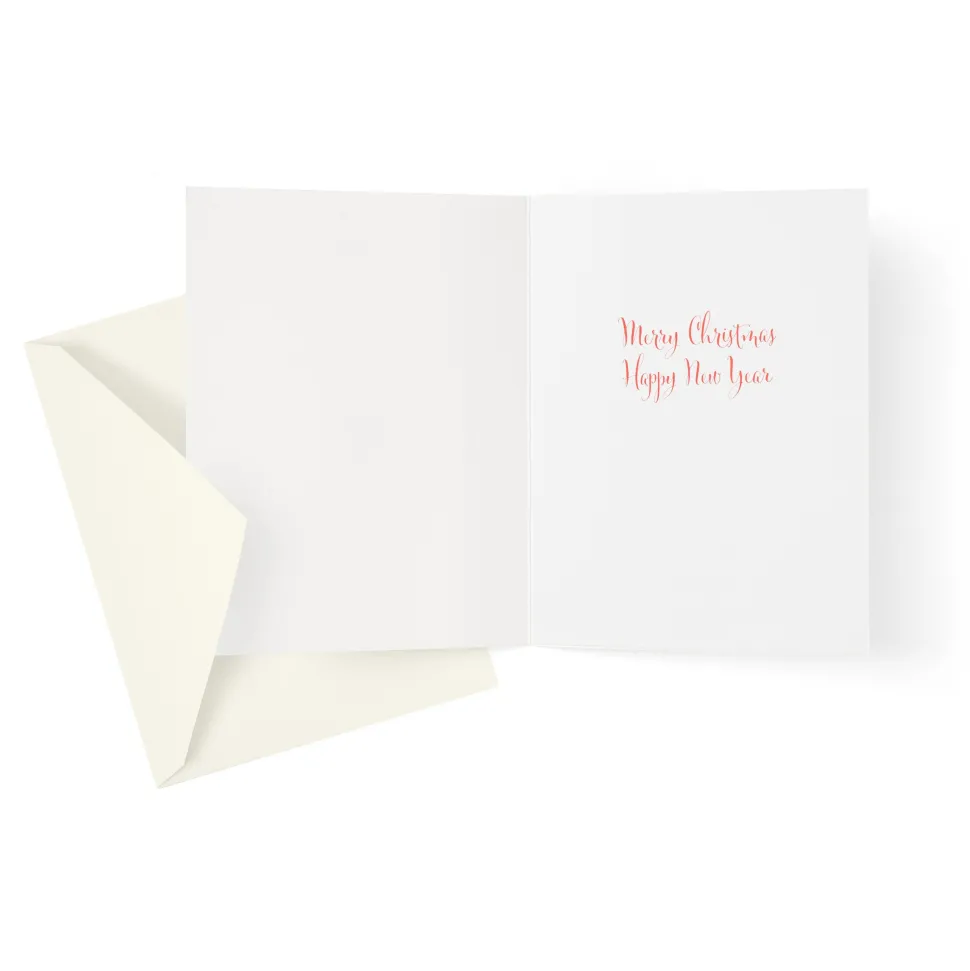 Glittering Tree Classic Boxed Christmas Cards - includes 15 cards & envelopes