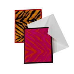 Go Wild Assorted Boxed Note Cards - 10 Note Cards & 10 Envelopes