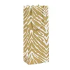 Go Wild Gold & White Wine & Bottle Gift Bag - 1 Each