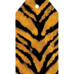 Go Wild Ochre & Black Gift Tags - 4 Per Package