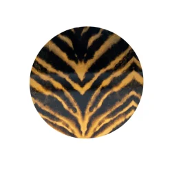 Go Wild Tabletop Round Lacquer Placemat - 15" Diameter