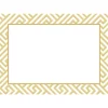 Gold Fretwork Adhesive Labels - includes 12 Adhesive Labels