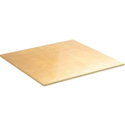 Gold Leaf Lacquer Placemat - 1 Each