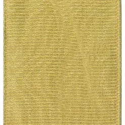 Gold Metallic Grosgrain Unwired Ribbon - 6 Yard Spool