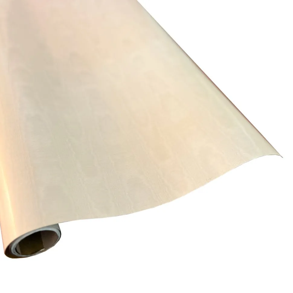 Gold Moire Foil Embossed Gift Wrap - One 30" X 6' Roll