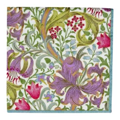 Golden Lily-Ivory Cocktail Napkins - 20 Per Package