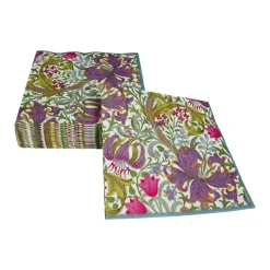 Golden Lily-Ivory Luncheon Napkins - 20 Per Package