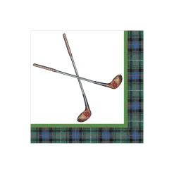 Golfing Paper Cocktail Napkins - 20 Per Package