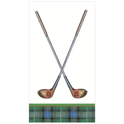 Golfing Paper Guest Towel Napkins - 15 Per Package
