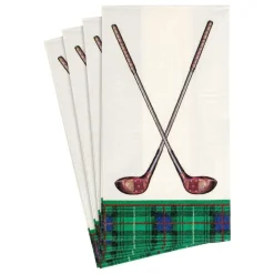 Golfing Paper Guest Towel Napkins - 15 Per Package