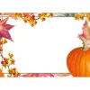 Gourds And Leaves Place Cards - includes 8 Place Cards