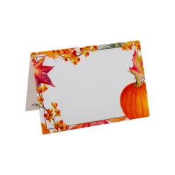 Gourds And Leaves Place Cards - includes 8 Place Cards