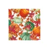 Gourds and Leaves Recycled Cocktail Napkins - includes 20 Cocktail Napkins