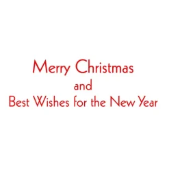 Green Ceramic Ornament Petite Boxed Christmas Cards - includes 15 cards & envelopes