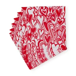 Groovy Love Cocktail Napkins - 20 Per Package