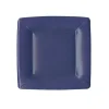 Grosgrain Border Square Paper Salad & Dessert Plates in Navy - 8 Per Package