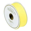 Grosgrain Jonquil Wired Narrow Ribbon - 1 Spool Of Ribbon