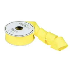 Grosgrain Jonquil Wired Narrow Ribbon - 1 Spool Of Ribbon