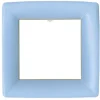 Grosgrain Square Paper Dinner Plates in Light Blue - 8 Per Package