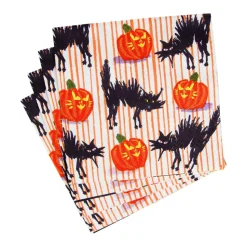 Halloween Cats Cocktail Napkins - 20 Per Package