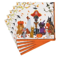 Halloween Pets Recycled Luncheon Napkins - includes 20 Luncheon Napkins