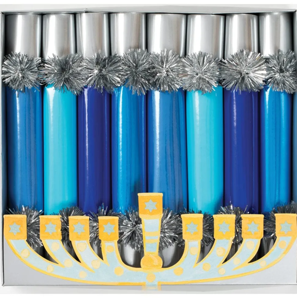 Hanukkah Candles Slim Crackers, 10 Inch - 8 per box