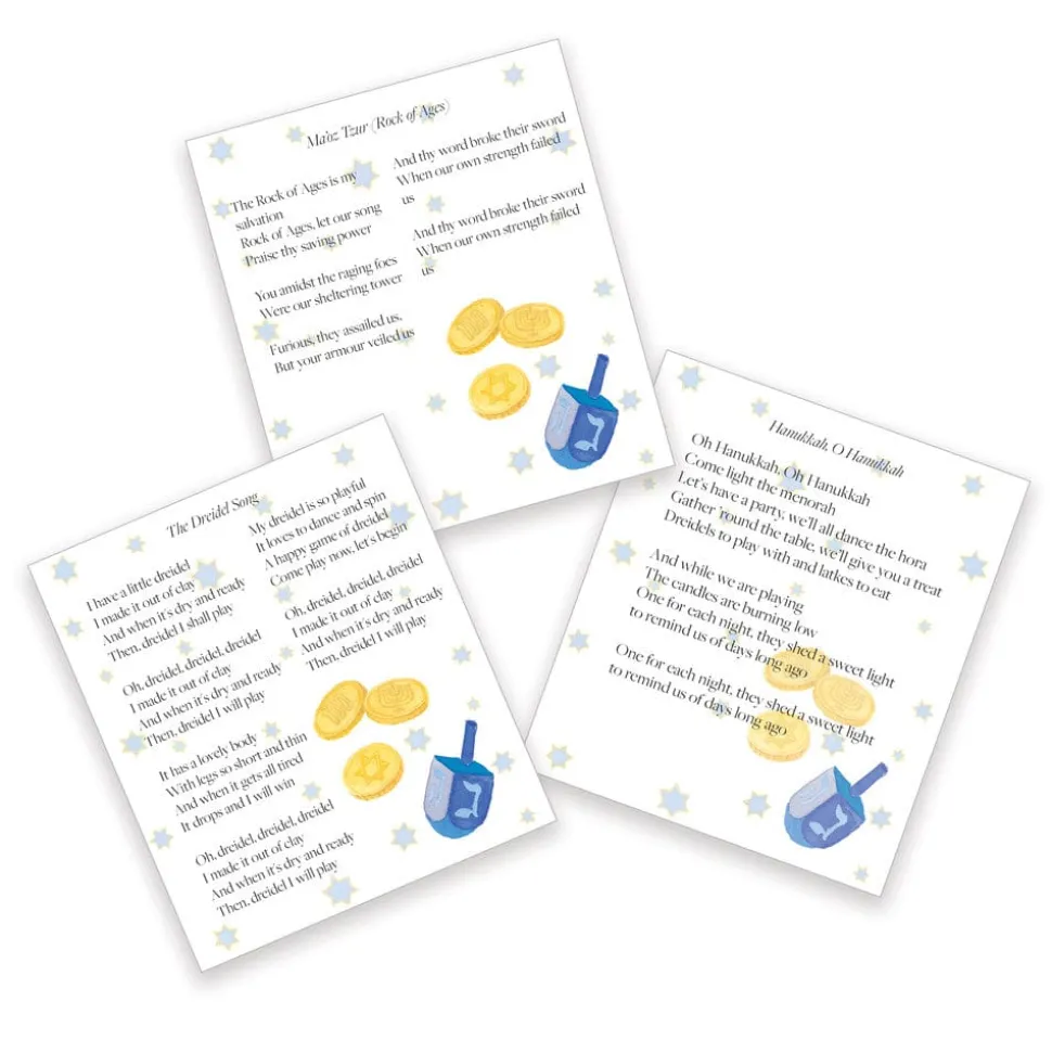 Hanukkah Candles Slim Crackers, 10 Inch - 8 per box